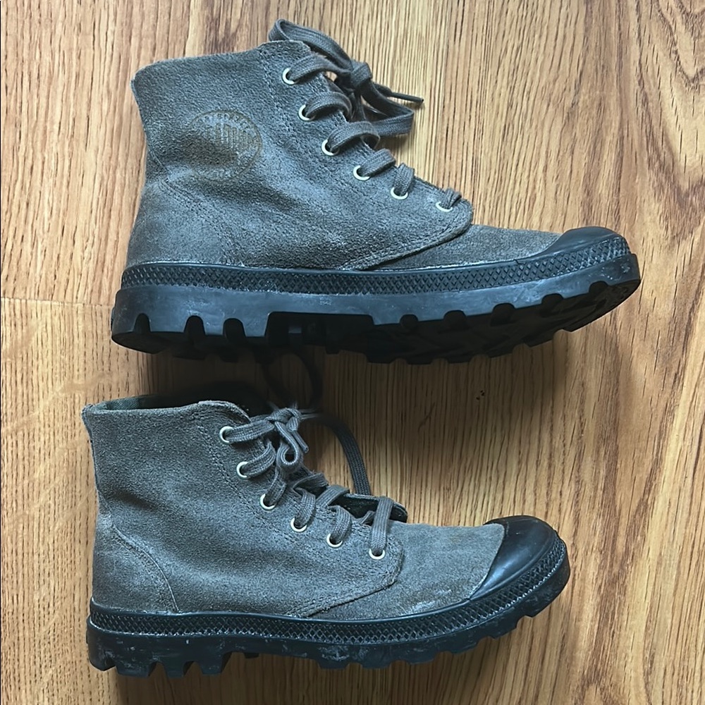 Palladium Gray Men's Boots